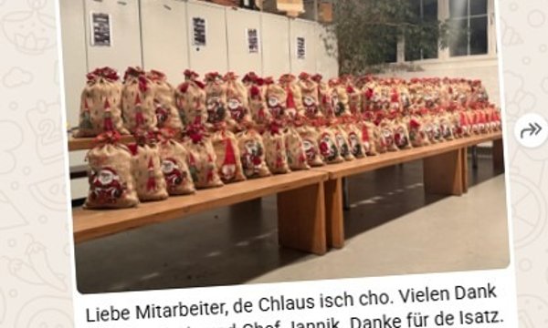 Weihnachtsstimmung & tolle Motivation für den Schlussspurt